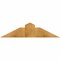 Ekena Millwork Portland Rough Sawn Timber Gable Bracket, Western Red Cedar, 36"W x 9"H x 4"D x 6"F, 6/12 Pitch GBW036X09X0406POR00RWR - alternate 1